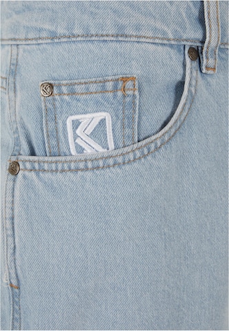 Karl Kani - Loosefit Calças de ganga cargo em azul