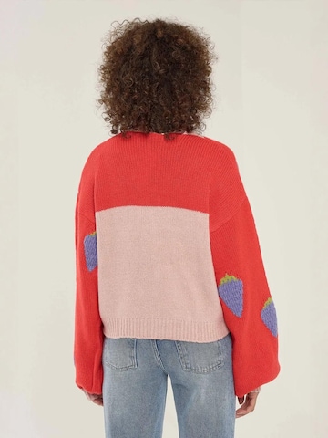 Hiccup Strickjacke in Rot