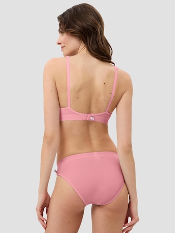 BeeDees Triangle Bra 'Soft-BH Microfun N' in Pink