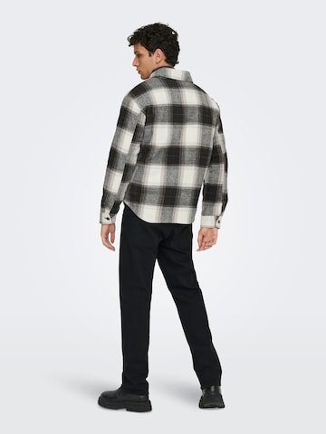 Veste mi-saison 'ONSZack' Only & Sons en noir