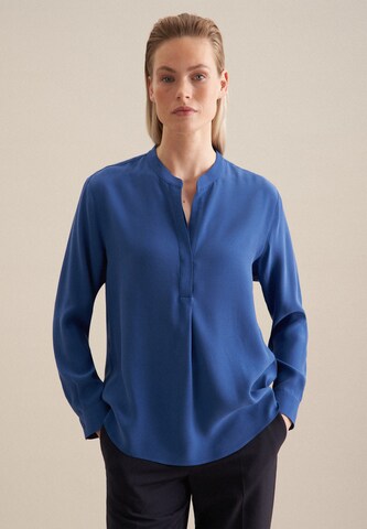 Chemisier 'Schwarze Rose' SEIDENSTICKER en bleu