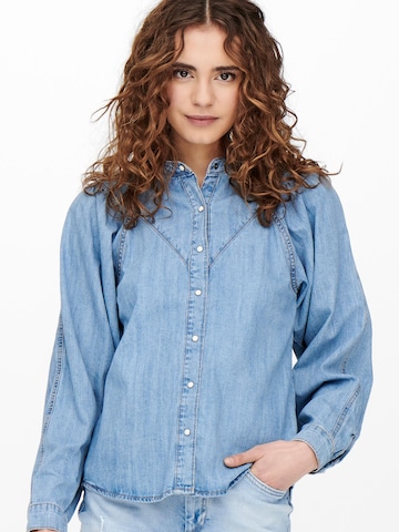 ONLY Blouse 'ROCCO' in Blauw