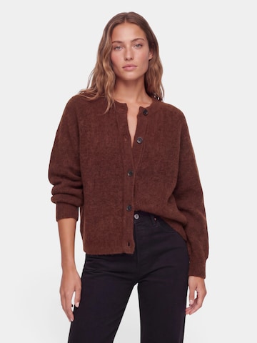 SELECTED Cardigan 'SLFLULU' i brun: forside