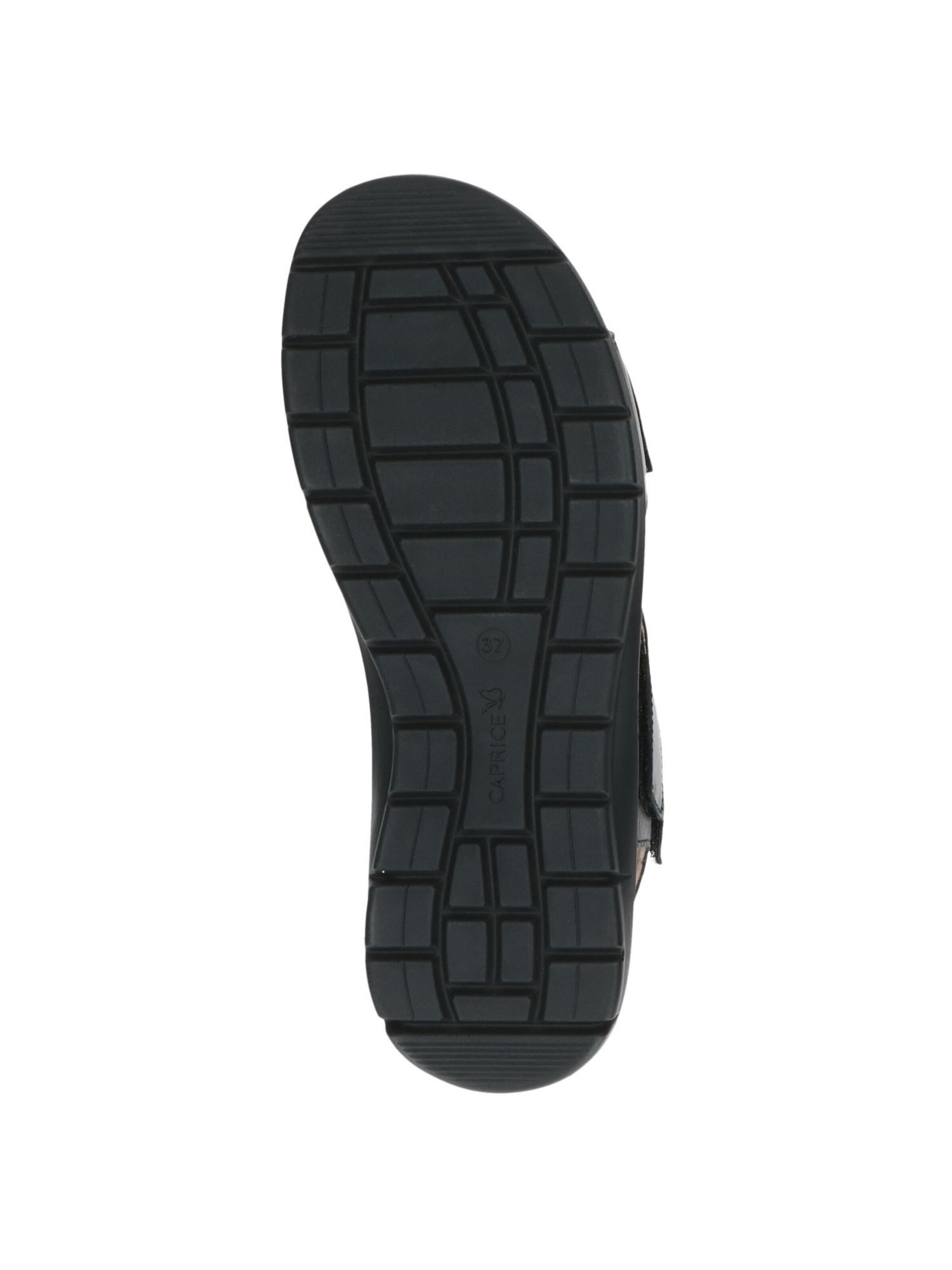 CAPRICE Strap Sandals in Black