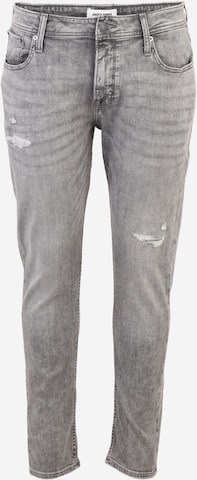pilka Jack & Jones Plus Standartinis Džinsai 'JJILIAM JJORIGINAL': priekis