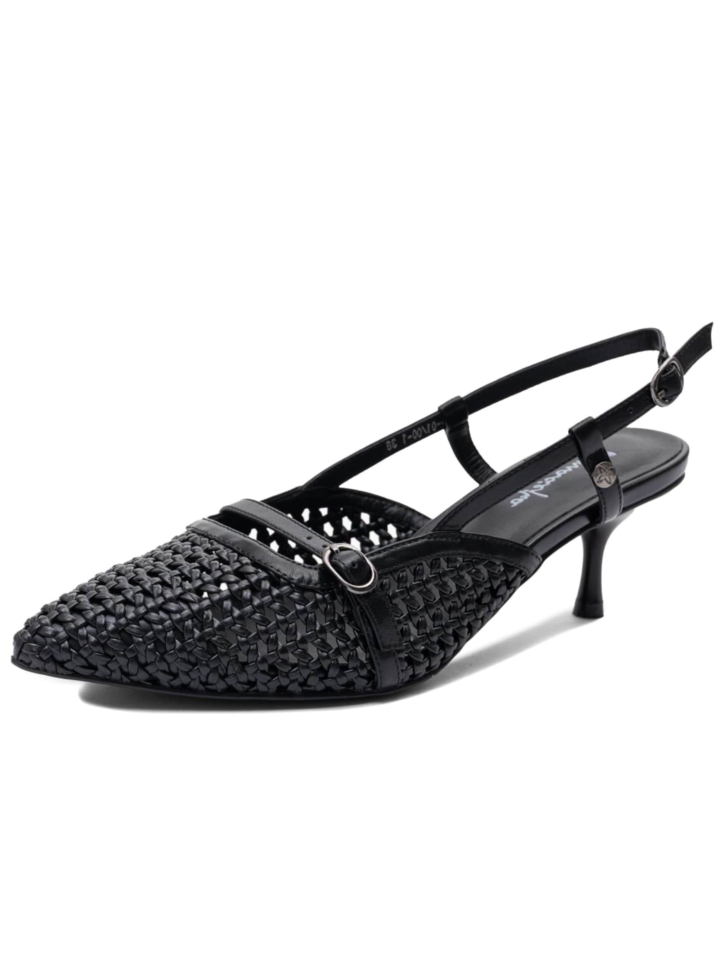 Maciejka Slingpumps 'K7446-01/00-1'‌‌‌ in Schwarz: Vorderseite