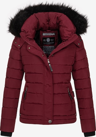 NAVAHOO Winter Jacket 'Chloe' in Red