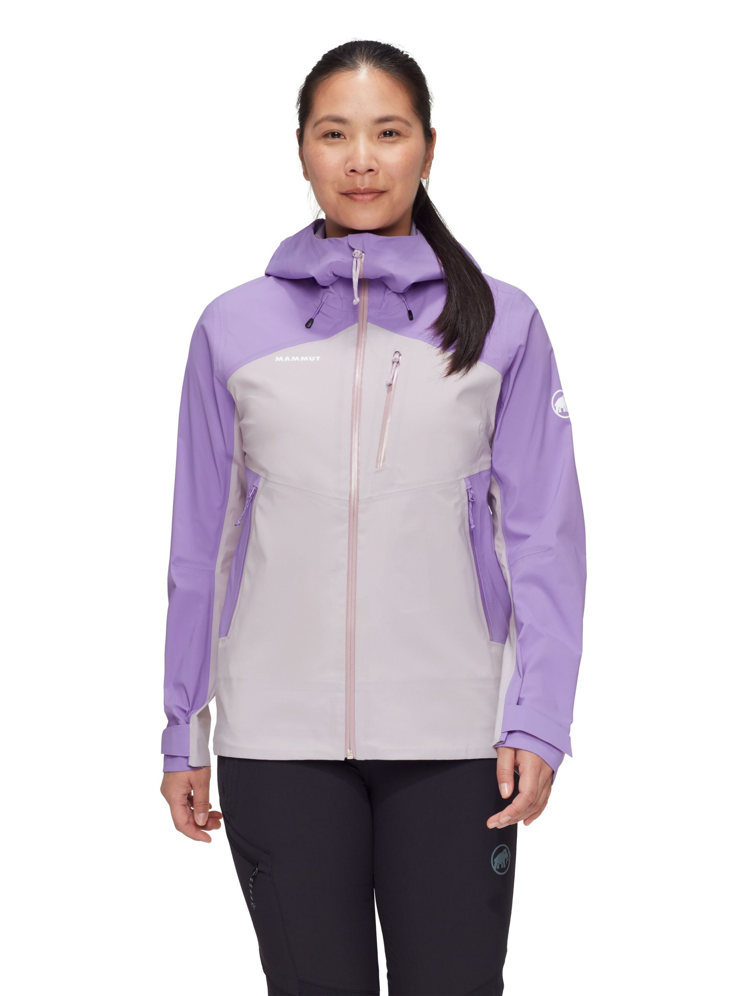 MAMMUT Outdoor Jacket 'Alto Guide' in Purple: front