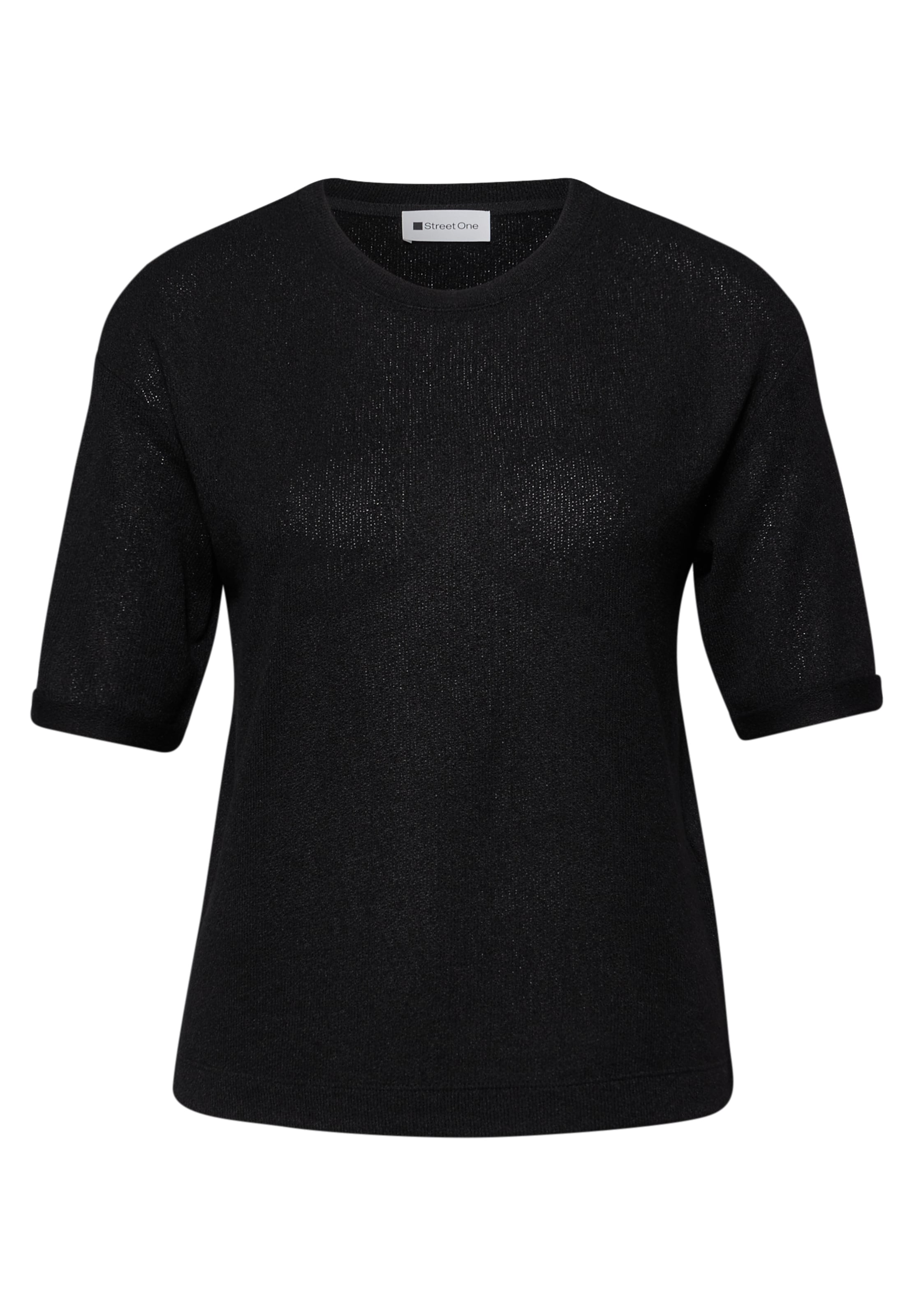 STREET ONE T-Shirt in Schwarz: Vorderseite