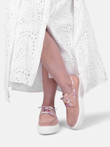 Crickit Halbschuh ' TINA ' in Pink: Vorderseite