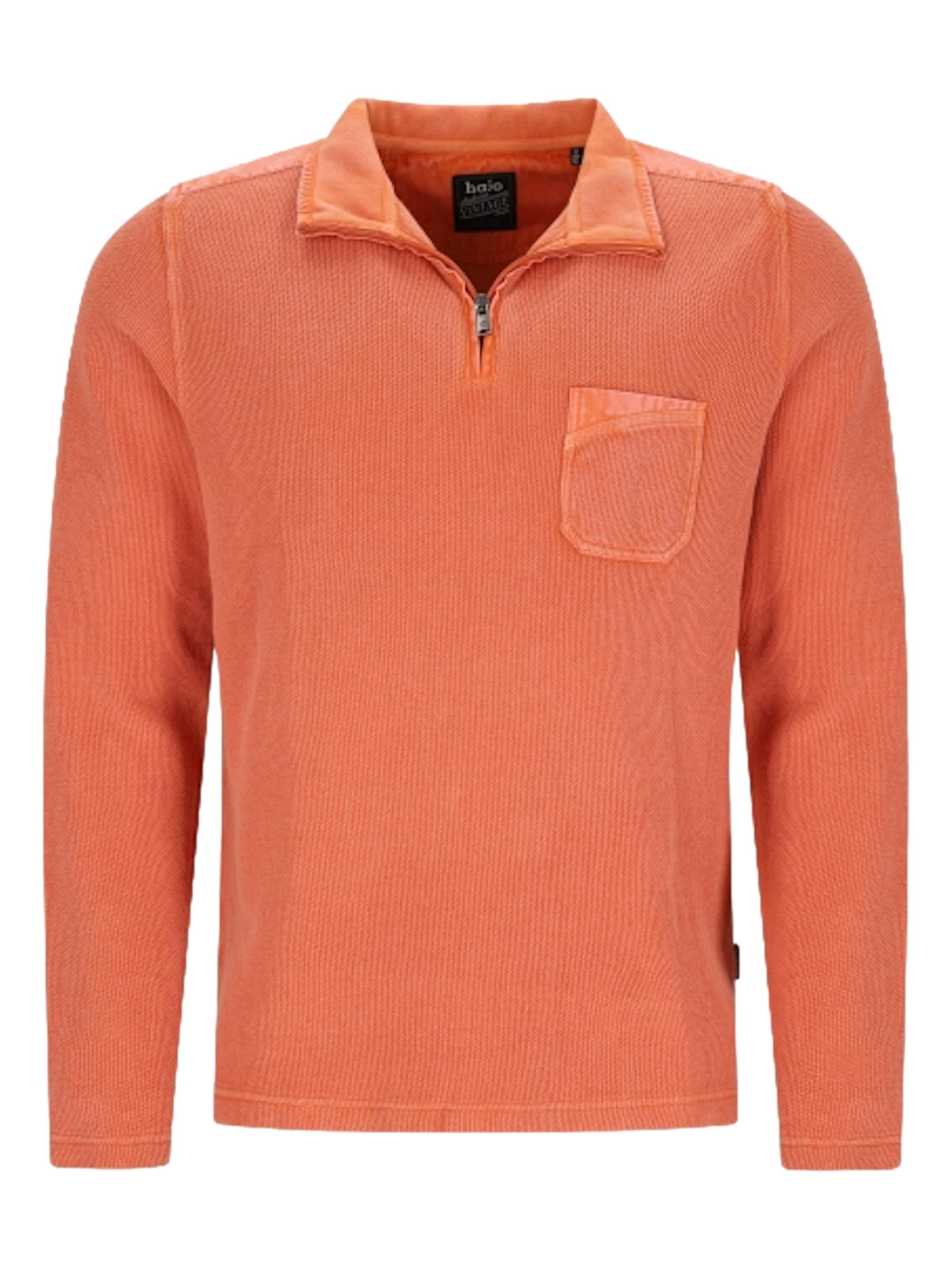 Sweat-shirt HAJO en marron : devant