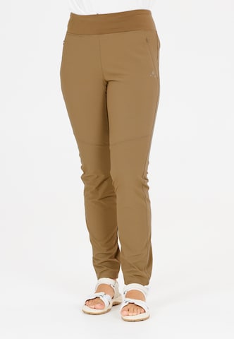 Whistler Regular Sports trousers 'Vera' in Brown: front
