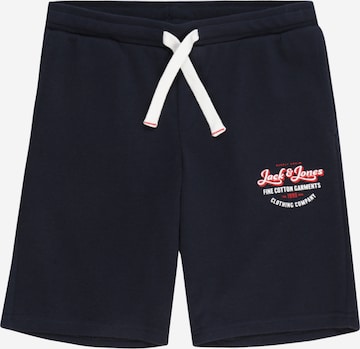 Jack & Jones Junior - Regular Calças 'ANDY' em azul: frente