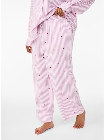 Zizzi Pyjamasbukser i pink
