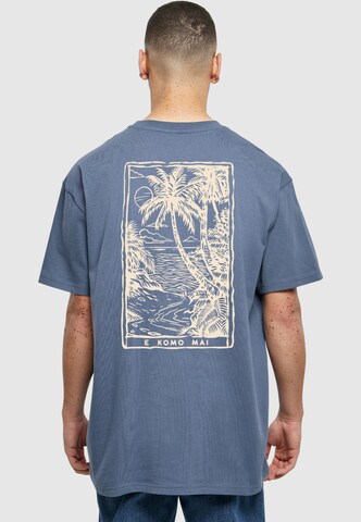 T-Shirt 'Hawai' Merchcode en bleu : devant