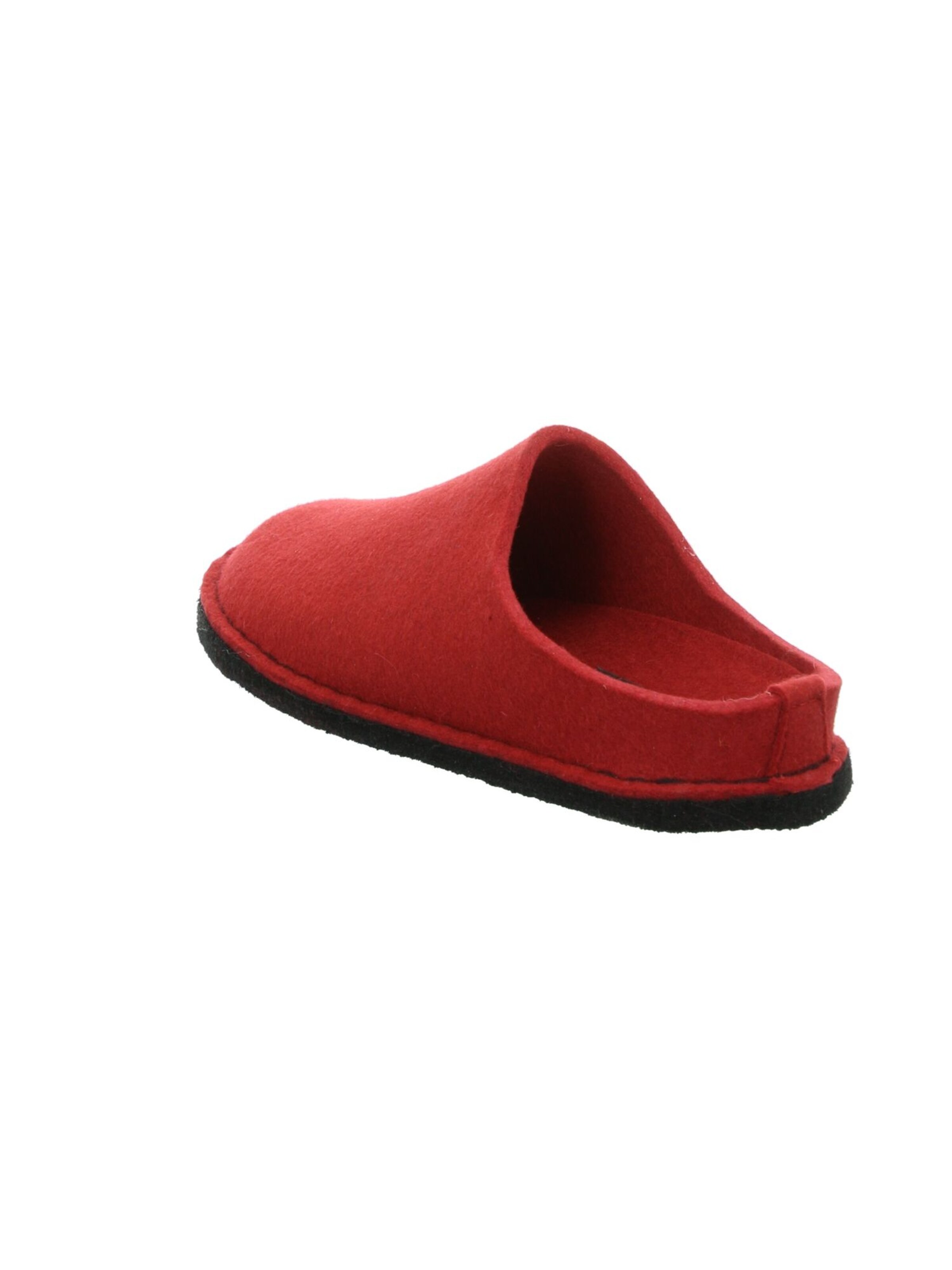 HAFLINGER Hausschuh in Rot