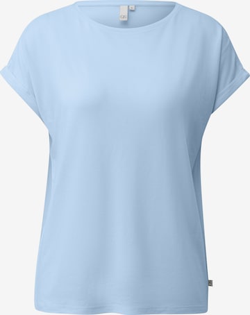 QS T-Shirt in Blau: Vorderseite