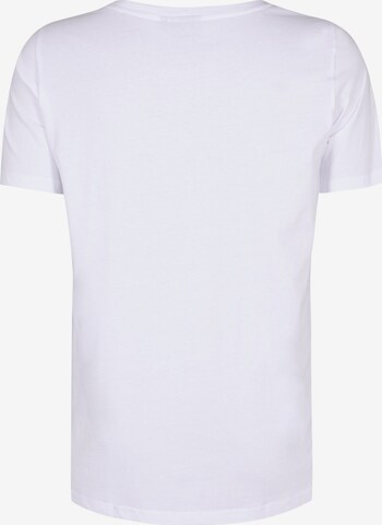 Zizzi T-Shirt 'VELIN' in Weiß