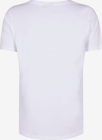 T-shirt 'VELIN' Zizzi en blanc