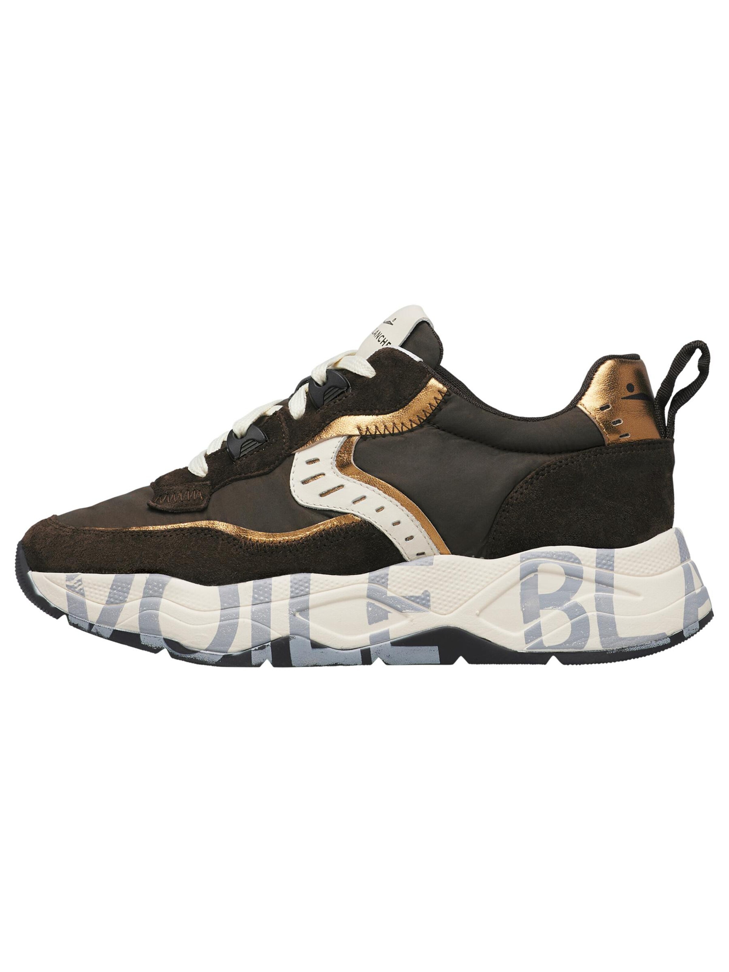 Voile blanche Lace-up shoe 'CLUB105.' in Brown