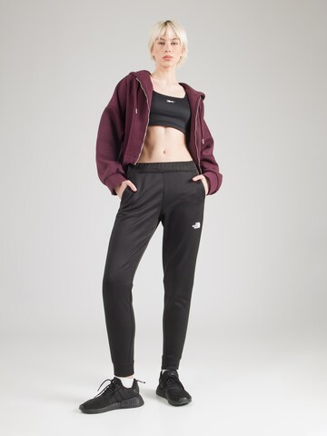 Tapered Pantaloni outdoor 'REAXION' de la THE NORTH FACE pe negru