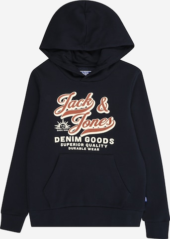 Jack & Jones Junior Sweatshirt in Blau: Vorderseite