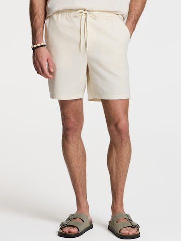 Shiwi - regular Pantalón 'Lewis' en beige: frente