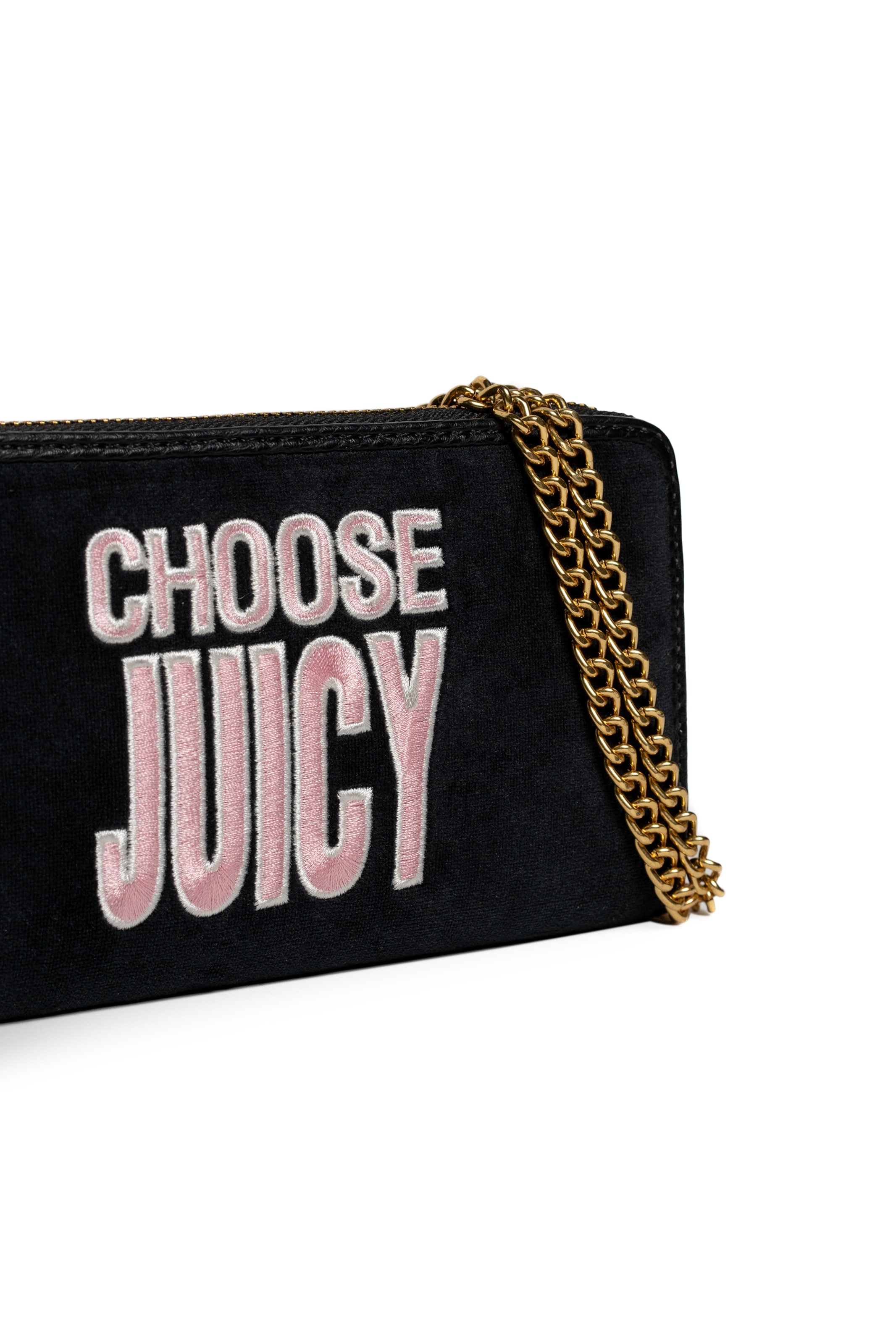 Juicy Couture Portemonnaie 'Ella' in Schwarz