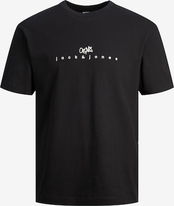 JACK & JONES Shirt 'Silverlake' in Zwart: voorkant