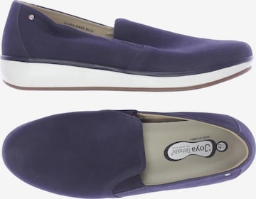 Joya Halbschuh 40,5 in Blau: Vorderseite