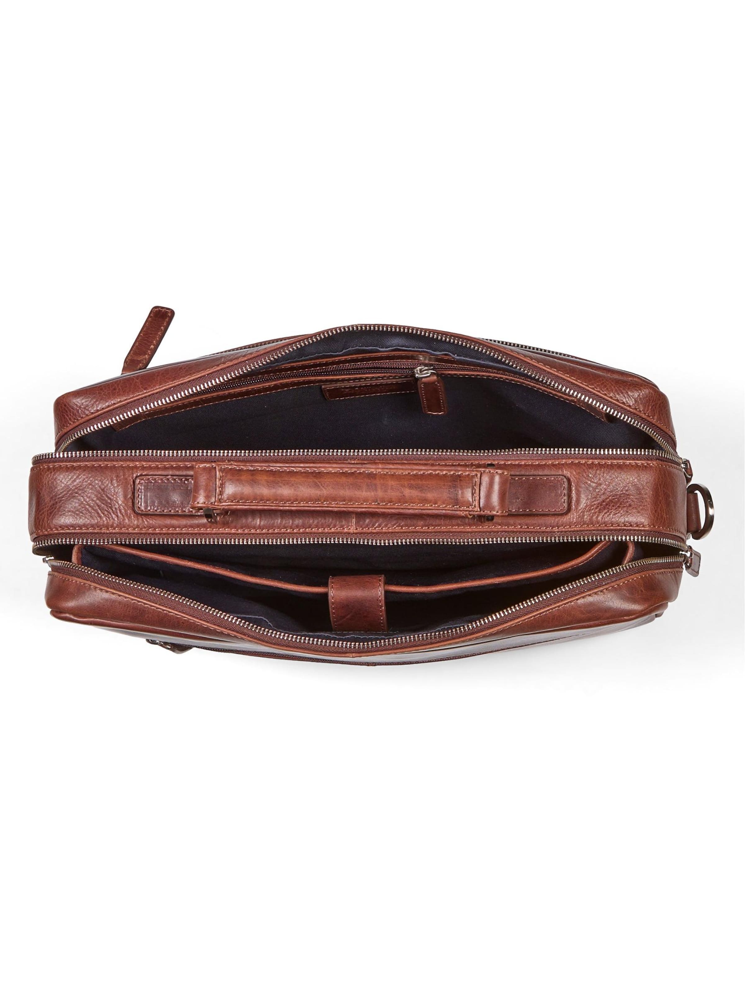 Howard London - Maletín 'Briefcase Bag Damien Brown' en marrón