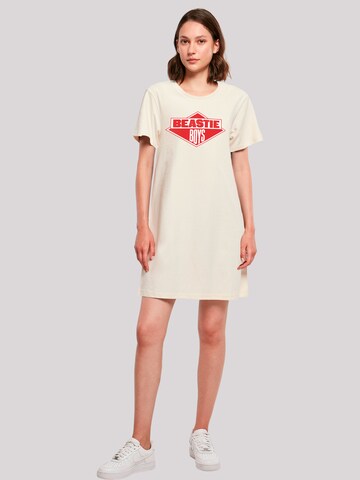 F4NT4STIC Jurk 'The Beastie Boys' in Beige