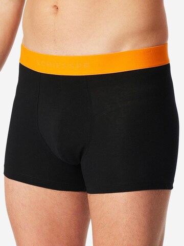 SCHIESSER Boxershorts '95/5 Organic Cotton' in Zwart