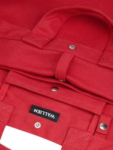 WALLIEN Schoudertas 'Premium Tote Bag' in Rood
