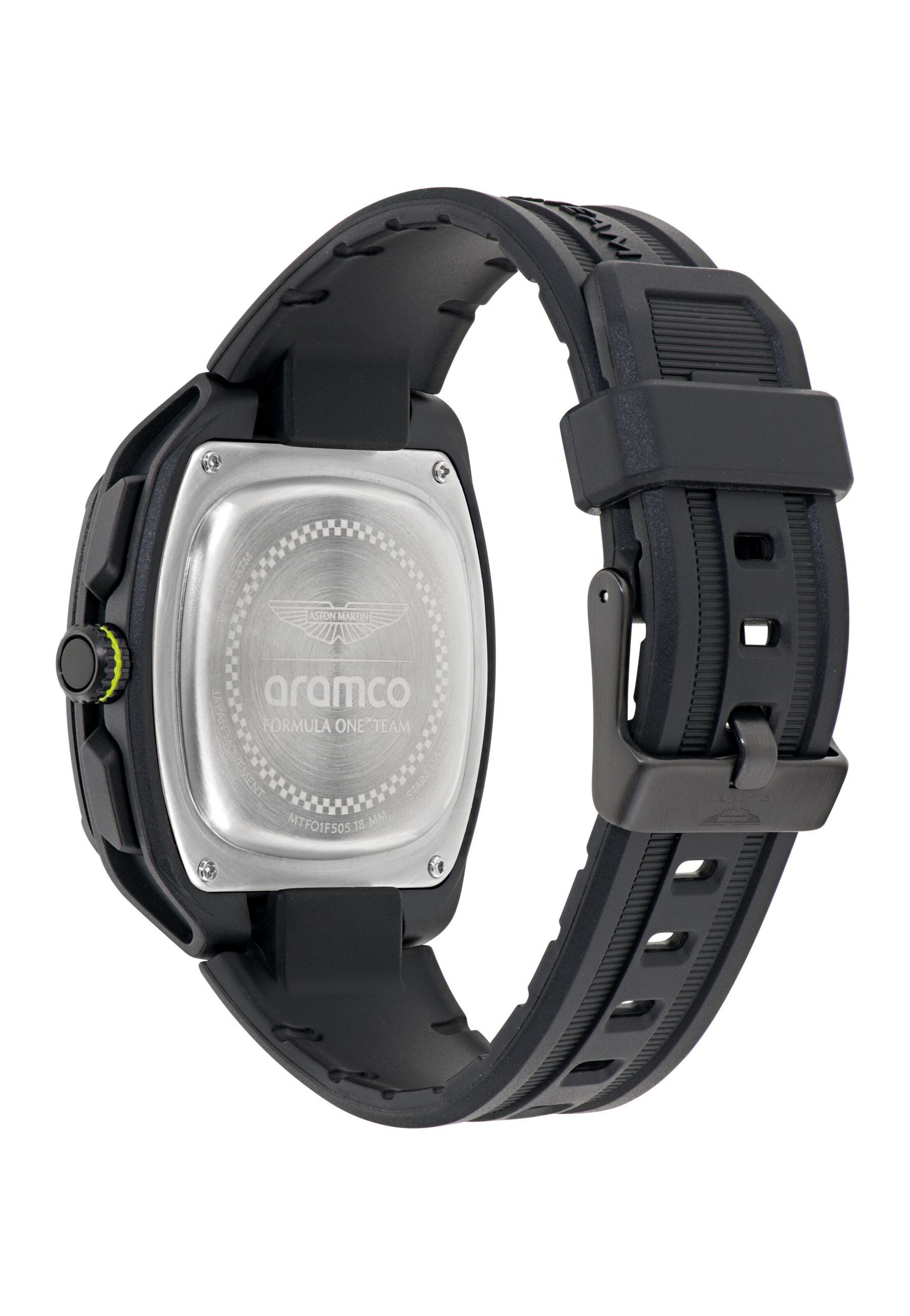 Montre à affichage analogique 'Ovr W' Aston Martin en noir