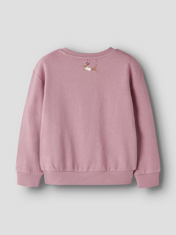 NAME IT Sweatshirt 'NMFVASACHA' i lila