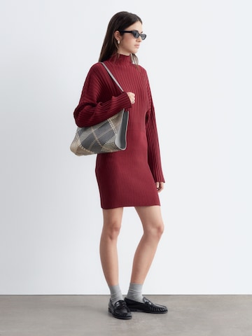 & Other Stories - Vestido de malha em vermelho
