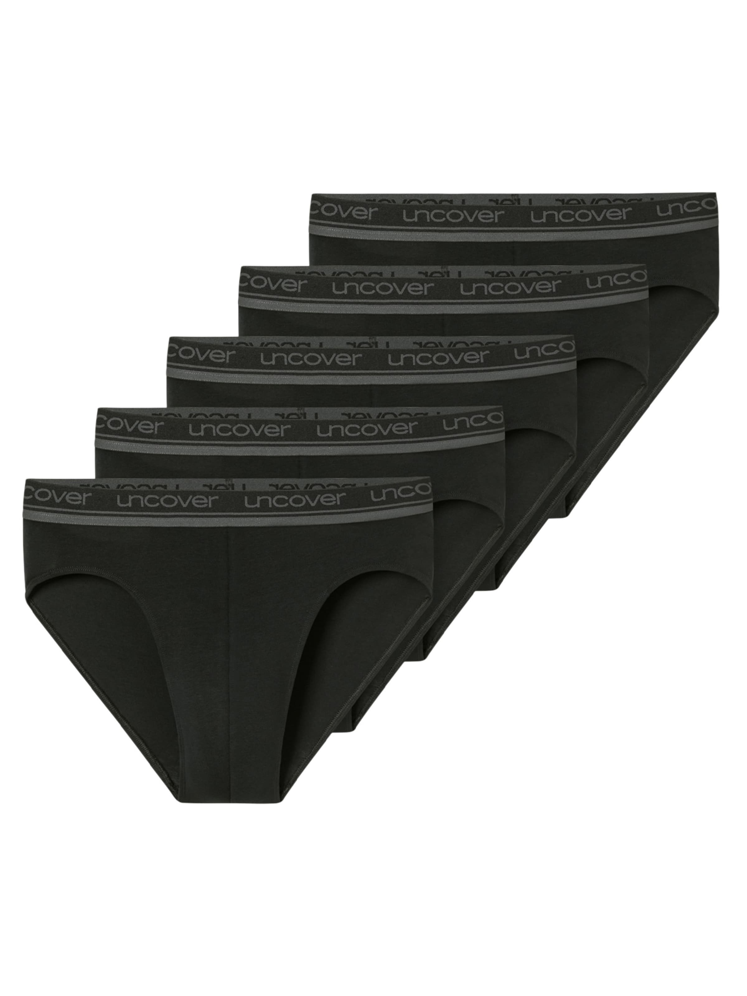 uncover by SCHIESSER Slip in Black: front