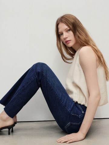 Regular Jean 'SIENNA' MANGO en bleu