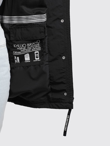 khujo Демисезонная куртка 'CAIMA2' в Черный