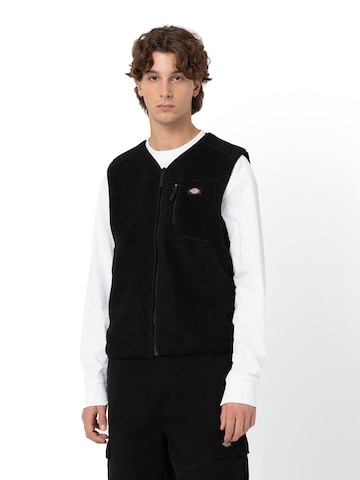 DICKIES Vest 'MOUNT HOPE' i svart: forside