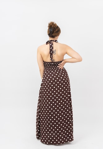 Robe d’été Elara en marron