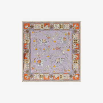 Foulard ' LUCKY ELEPHANT ' di Roeckl in beige: frontale