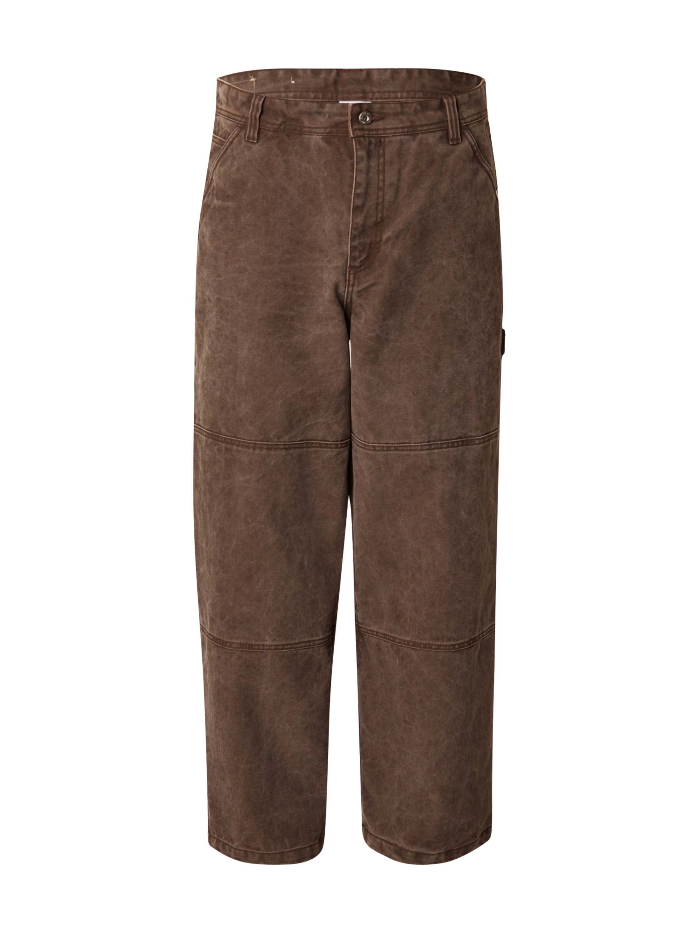 ELEMENT Ohlapna forma Hlače | rjava barva: sprednja stran