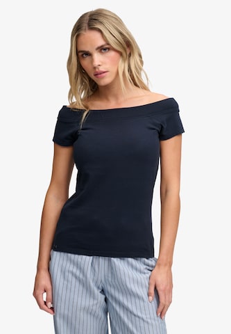 Superdry & Co T-Shirt 'Athletic Essentials' in Blau: Vorderseite