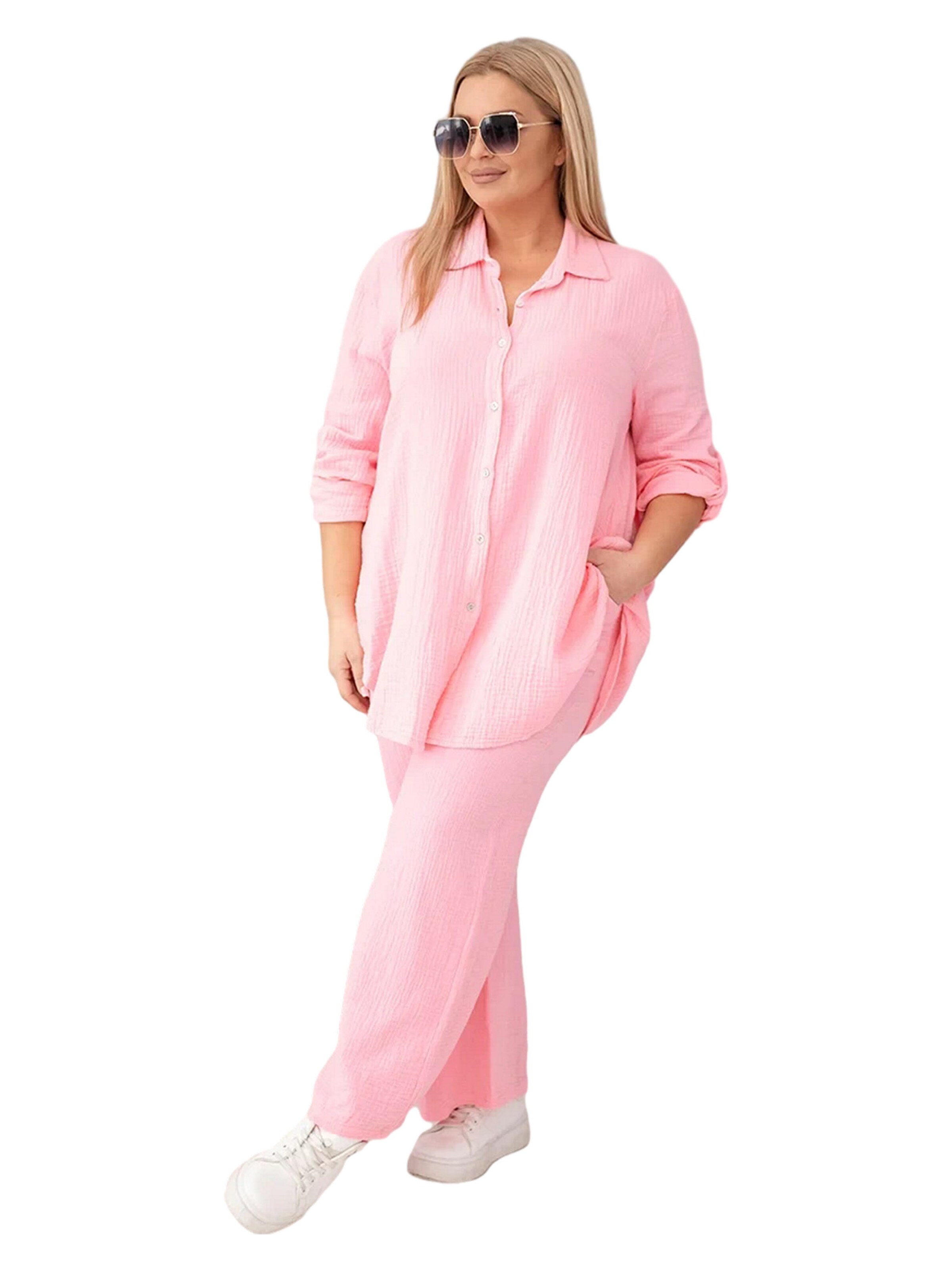 Lumera Domácí oblečení – pink: přední strana