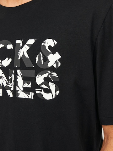 T-Shirt 'JEFF' JACK & JONES en noir