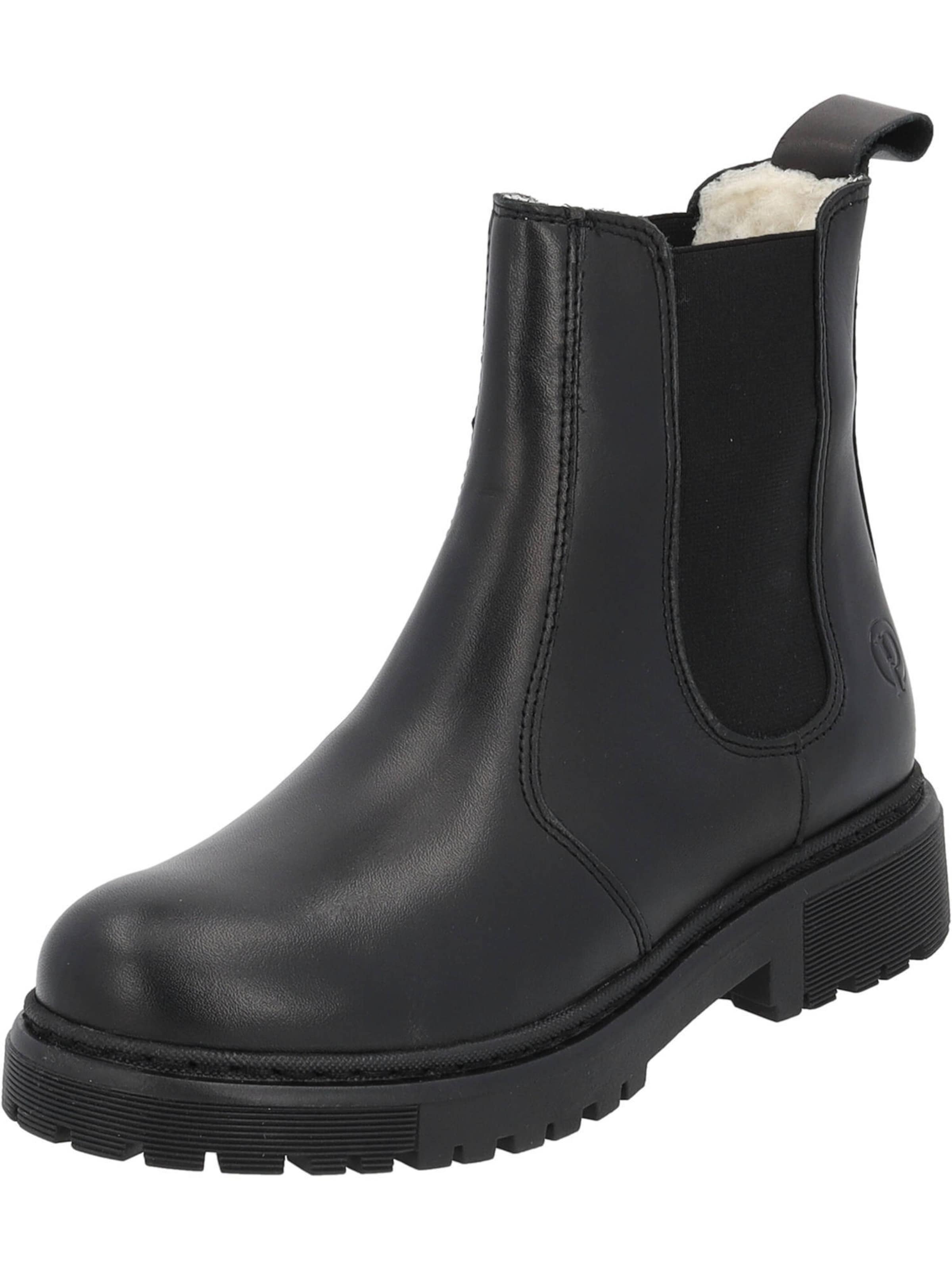 Palado Chelsea-saapad 'Alicudi', värv must: eest vaates