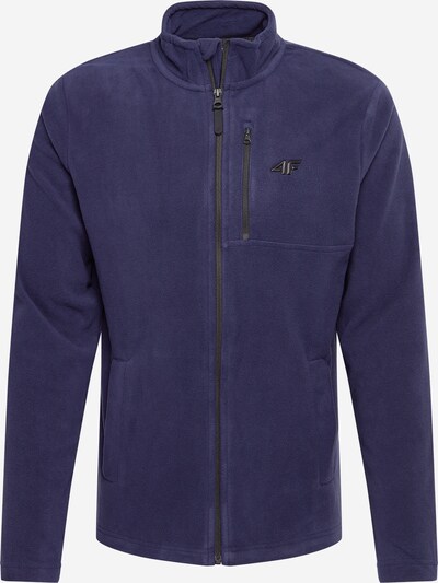 4F Funktionsfleecejacke in navy / schwarz, Produktansicht