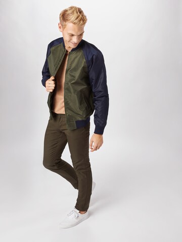 Slimfit Pantaloni chino 'Sid' di Carhartt WIP in verde